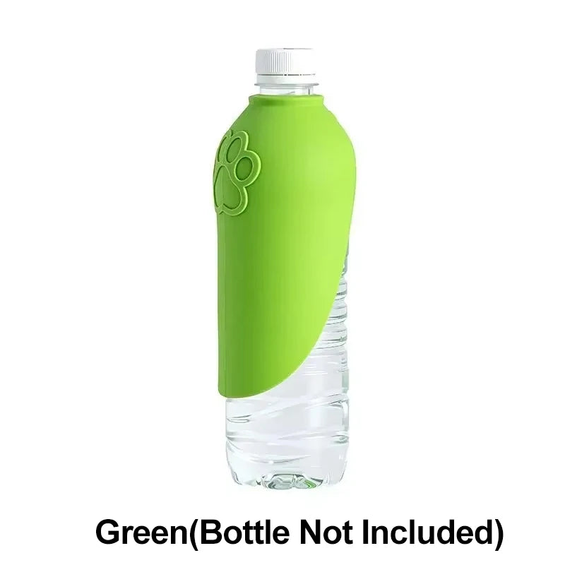 Portable Silicone Pet Water Bottle Outdoor Dog Cat Travel Drinking