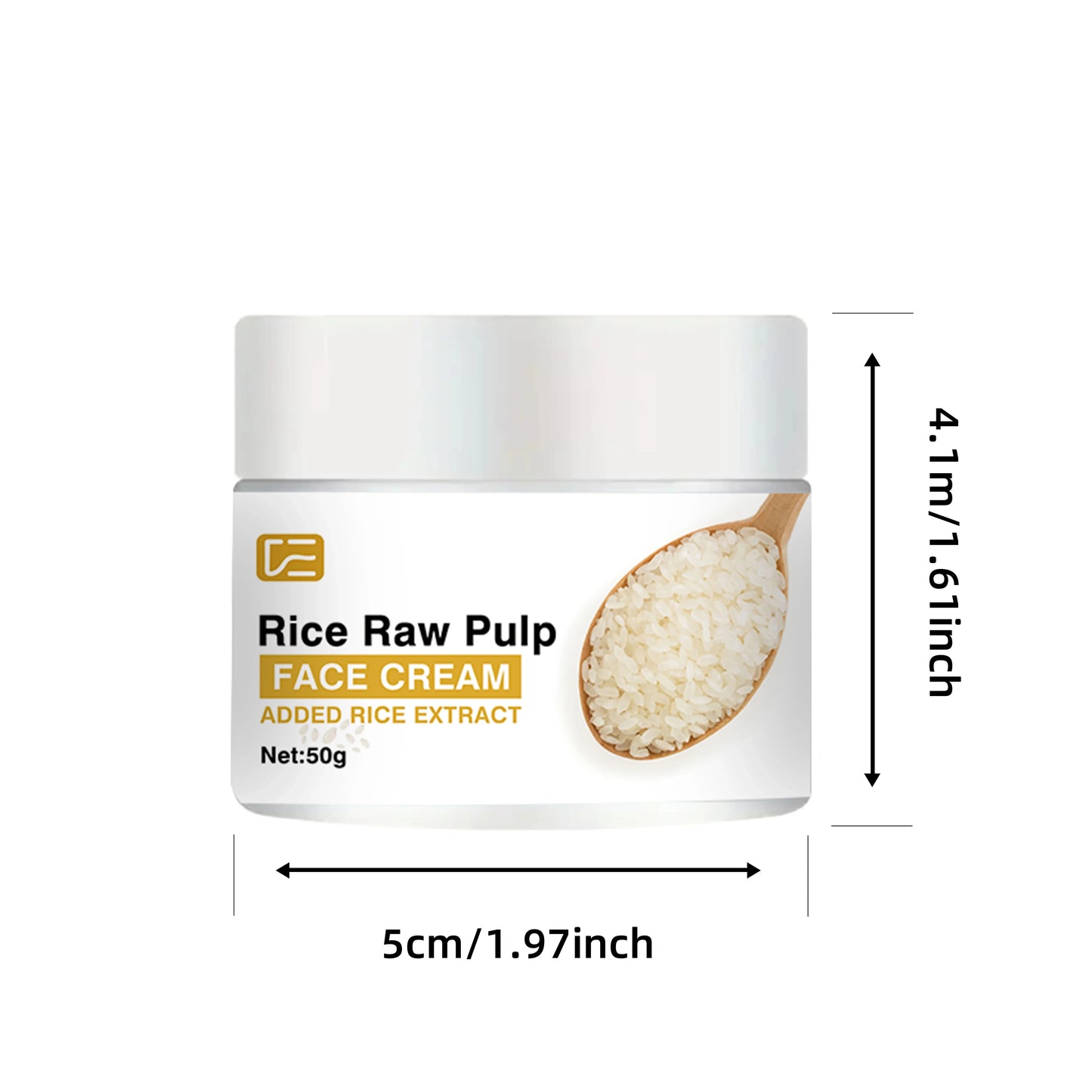 Veérenae Rice Raw Pulp Face Cream – Fast-Absorbing Moisturiser
