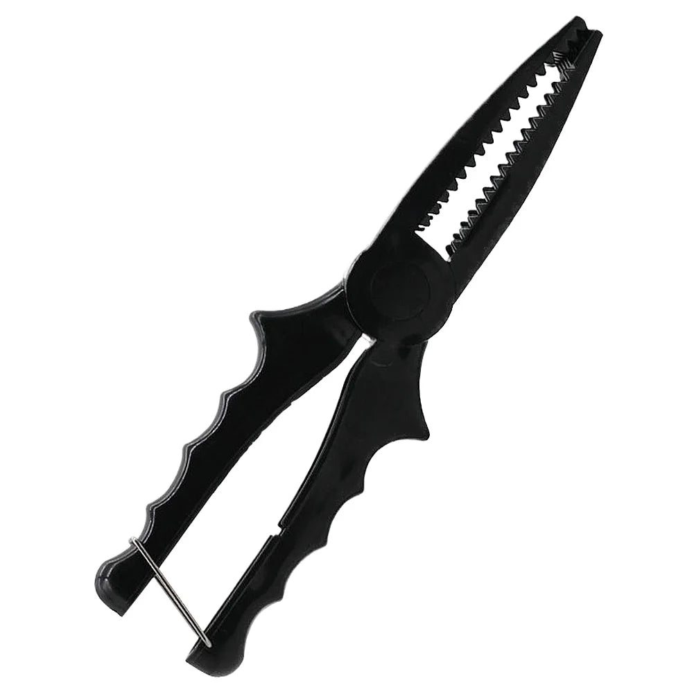 Ergonomic Fishing Lip Grip & Locking Pliers Peaceful Pleasures Health and Wellness Black spain