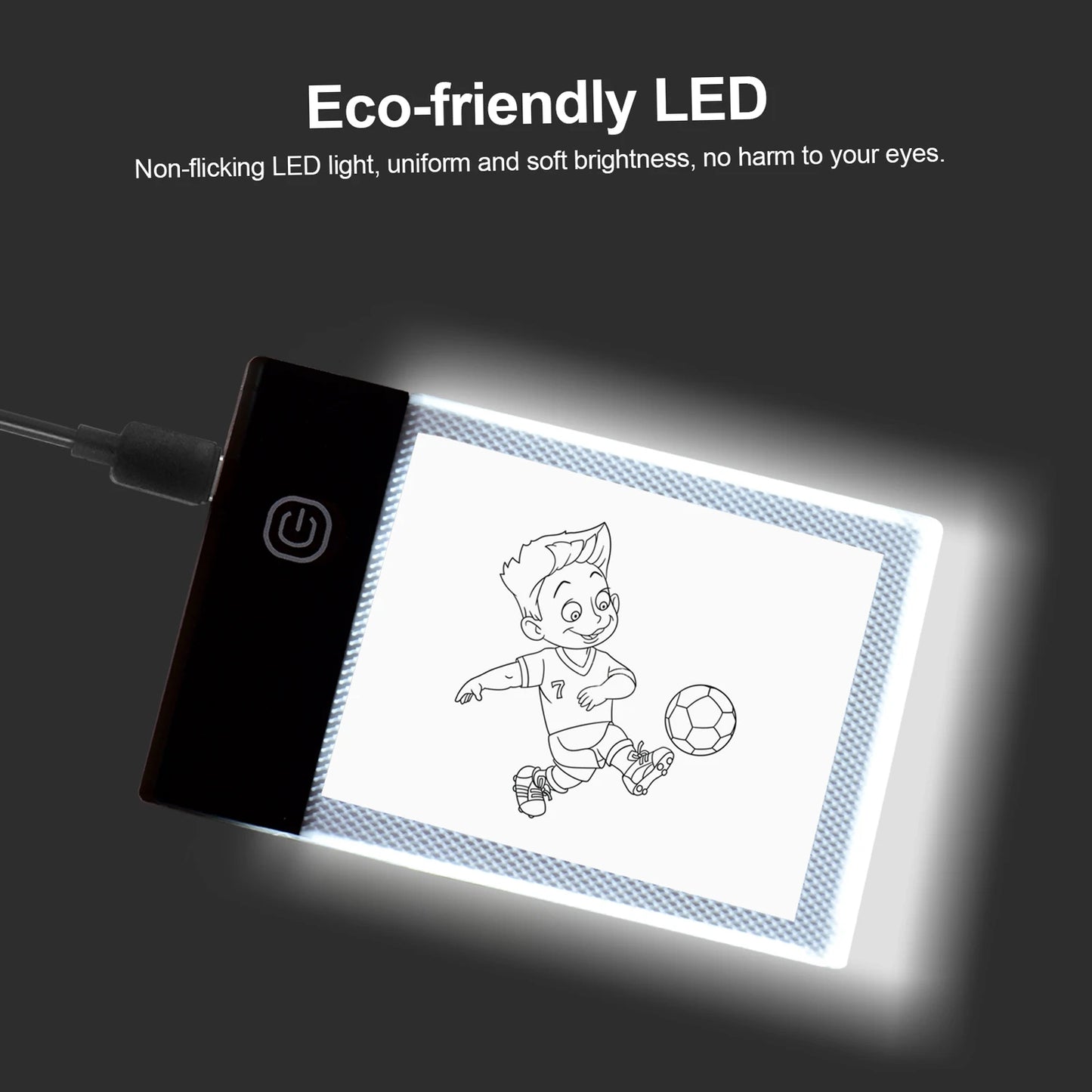 Flip Book Kit with LED Light Pad – 300 Sheets for Animation