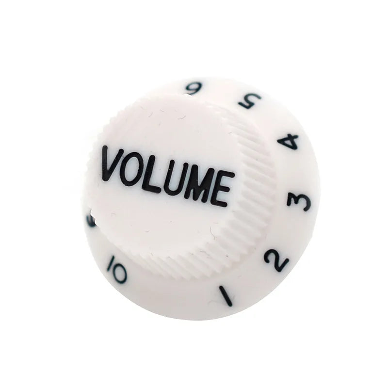 Black Plastic Volume Tone Control Knob Electric Guitar Pickup