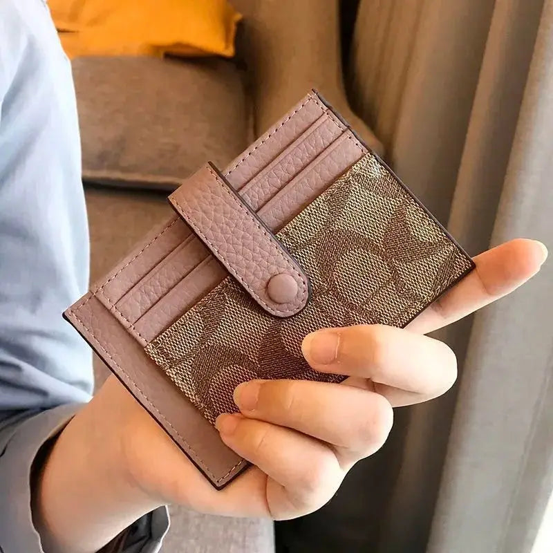 Ultra-Thin Mini Card Holder Wallet for Women | Envelope Purse