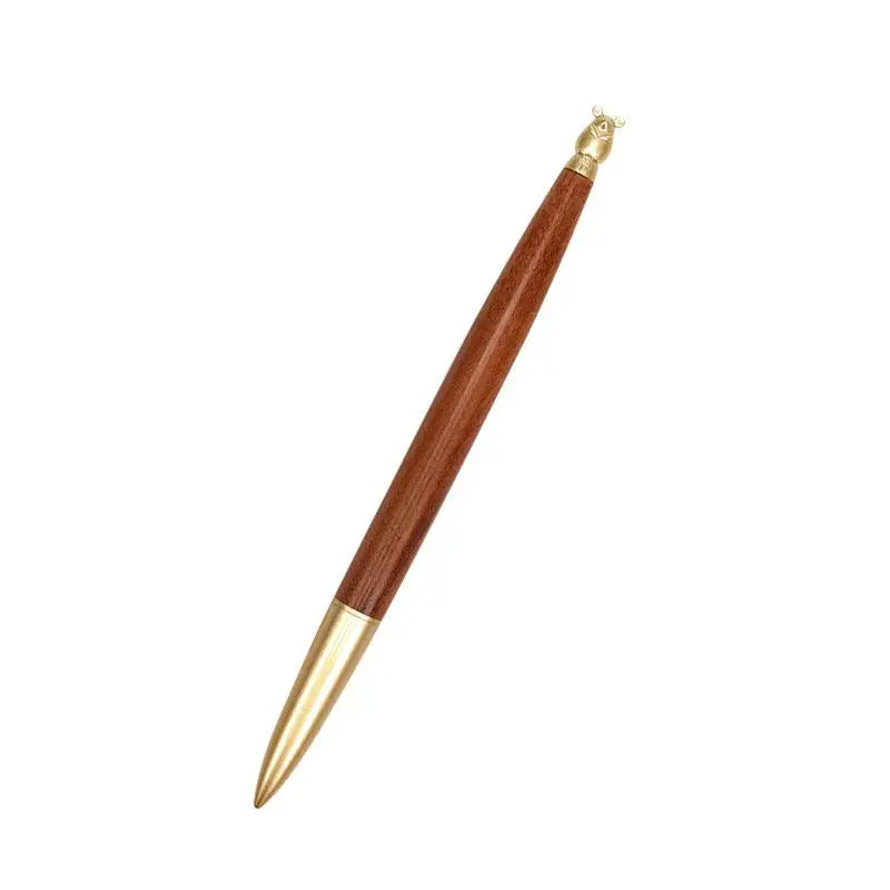 Zodiac Wooden Retractable Ballpoint Pen – Vintage Gift
