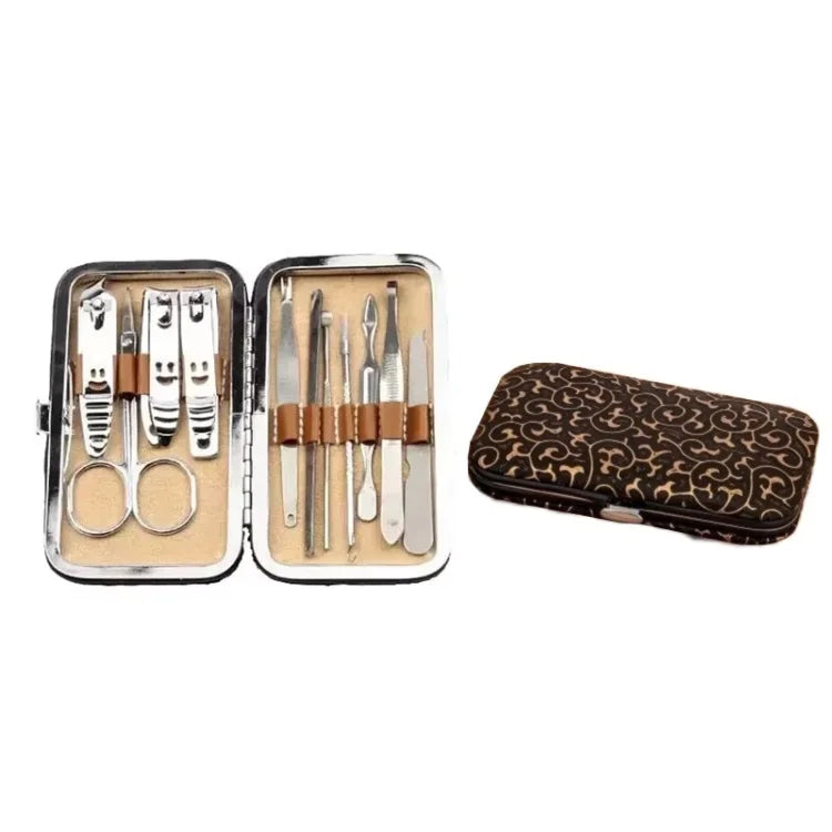 11-Piece Smiley Nail Clipper & Trimmer Set – Stainless Steel Kit Nail Care Kit Peaceful Pleasures Health and Wellness