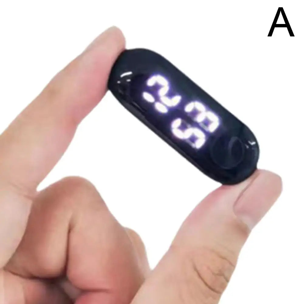 Motorcycle Electric Scooter Digital Time Display Portable Electronic Watch Waterproof Night Light Digital Display LED Clock Peaceful Pleasures Health and Wellness A