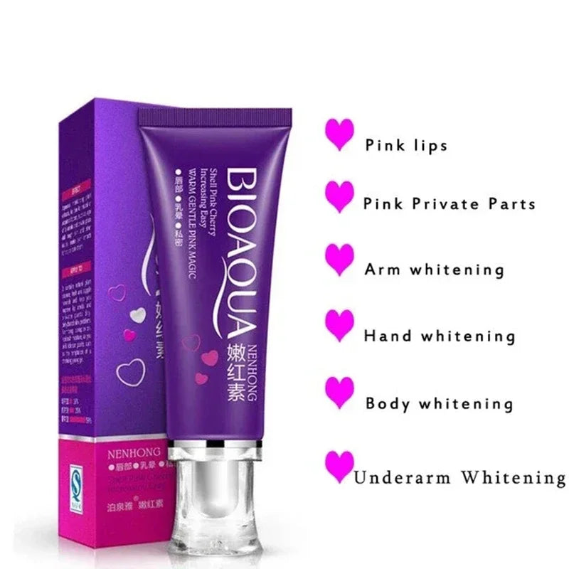 BIOAOUA Body Brightening Cream – Underarms, Knees & Legs 50g