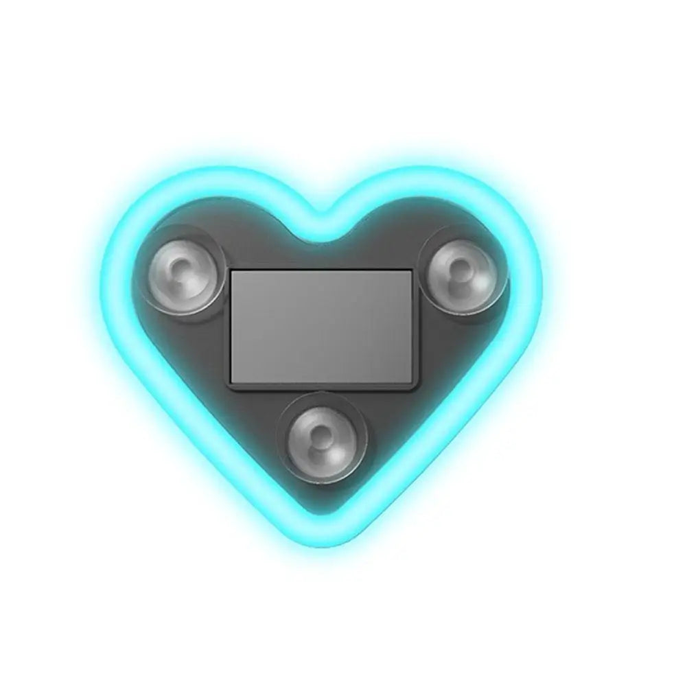 Solar Heart-Shaped Car Atmosphere Light | 5 LED Modes