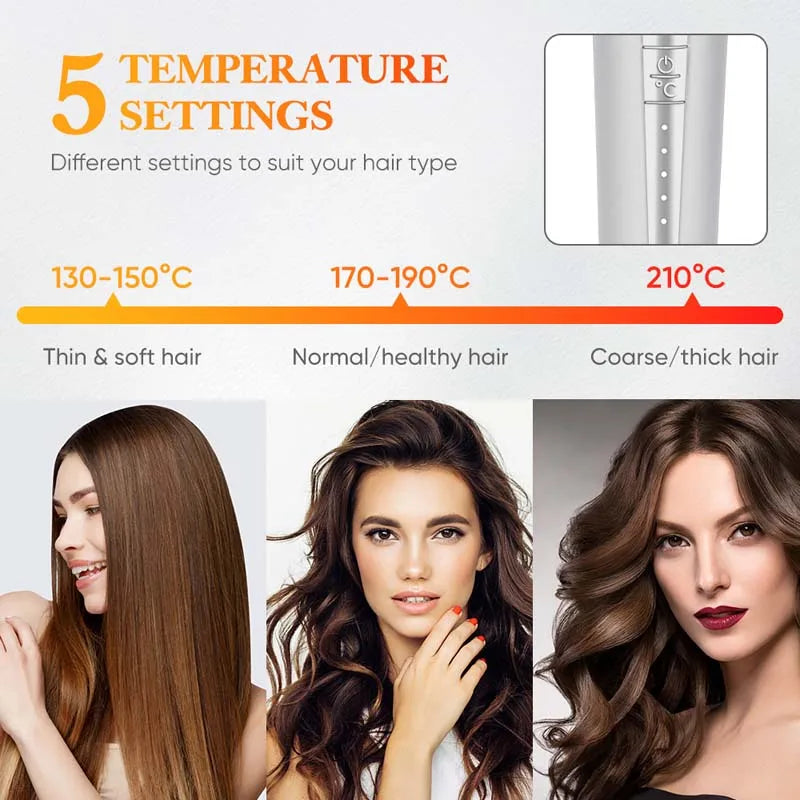 Popular Automatic Curling Iron 25mm Large Waves Water Wave Curler Styler Fast Heating Hair Curling Iron Peaceful Pleasures Health and Wellness