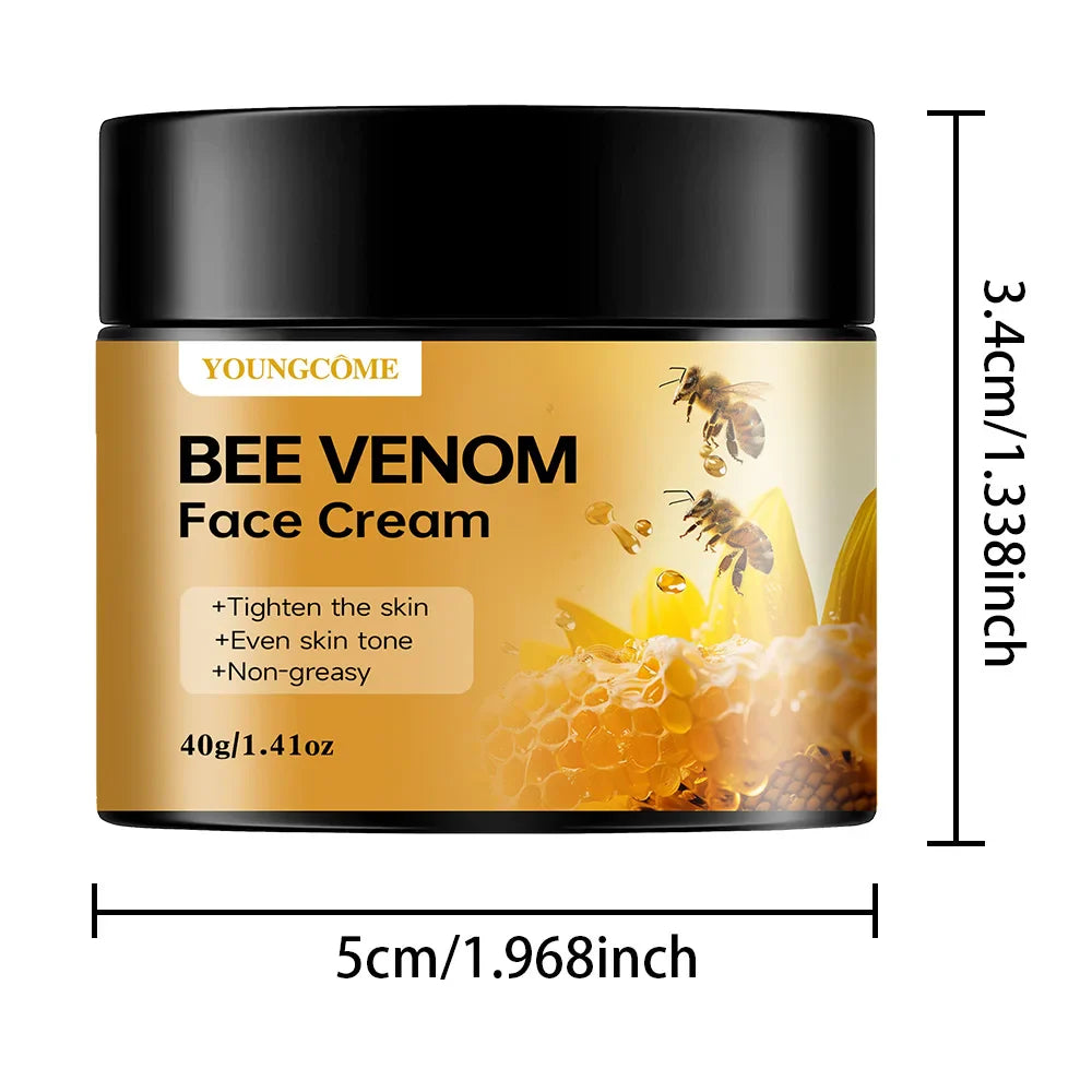 YOUNGCOME Bee Venom Collagen Cream – 24H Anti-Aging Moisturizer
