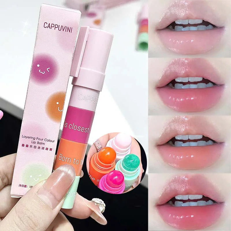 Cappuvini 4-in-1 Matte Lipstick Pencil Kit | Velvet Lip Set
