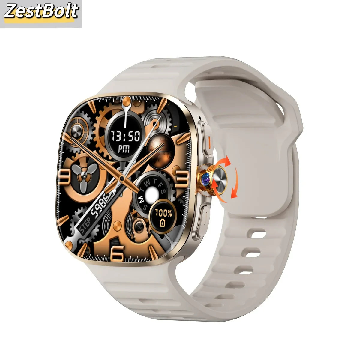 Zestbolt M99 4G Android Smartwatch – SIM, GPS, AMOLED, 8MP Camera