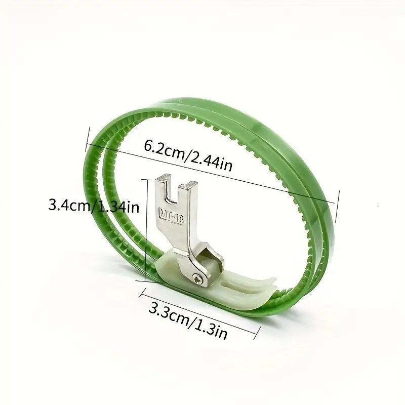 Double Ring Roller Presser Foot for Industrial Sewing Machines