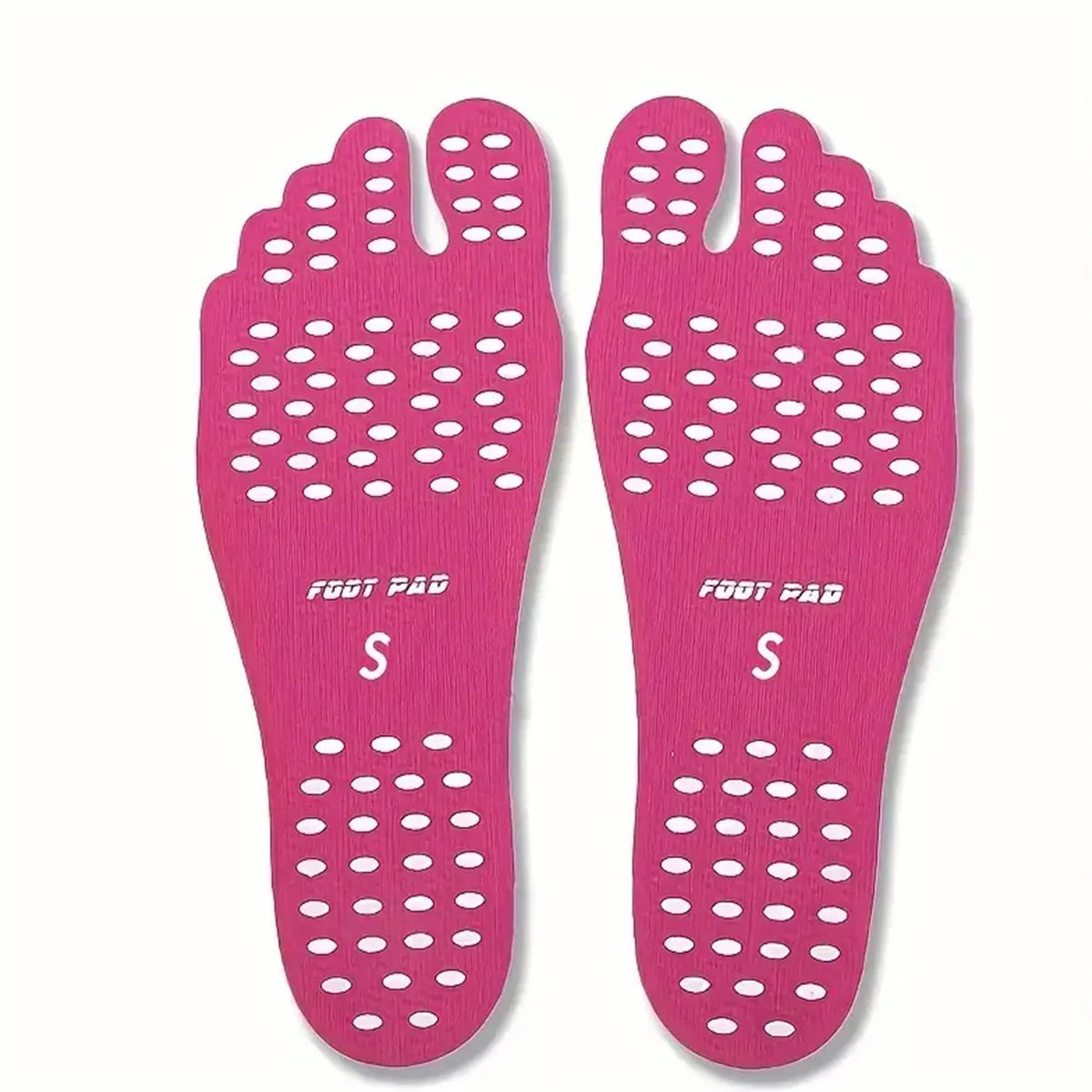RooRuns Disposable Self-Adhesive Beach Foot Pads | 1 Pair