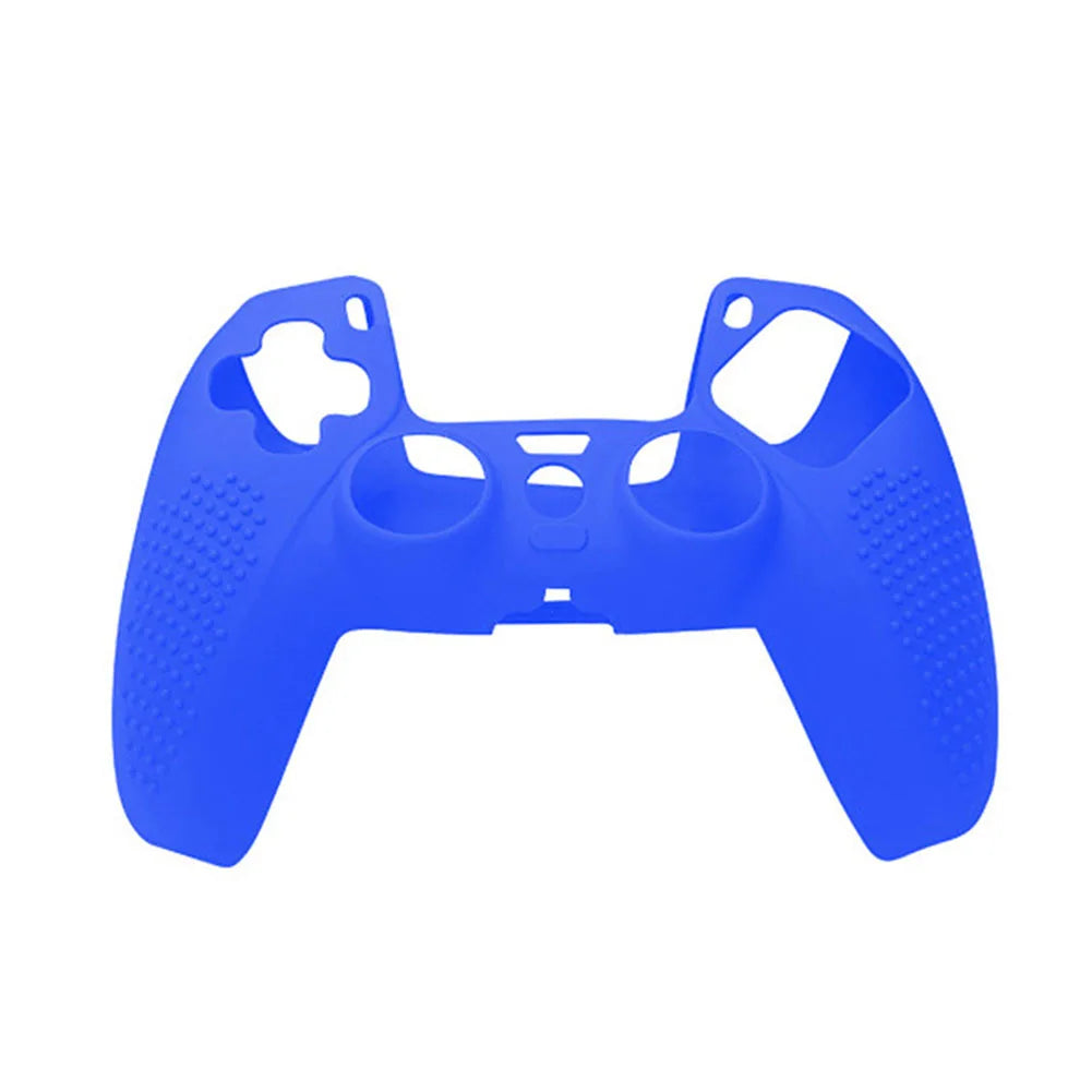 Case for DualSense Non Slip Soft Silicone Protection Cover for PS5 Controller Protective Cover for PlayStation 5 Silicone Case Peaceful Pleasures Health and Wellness Blue United States