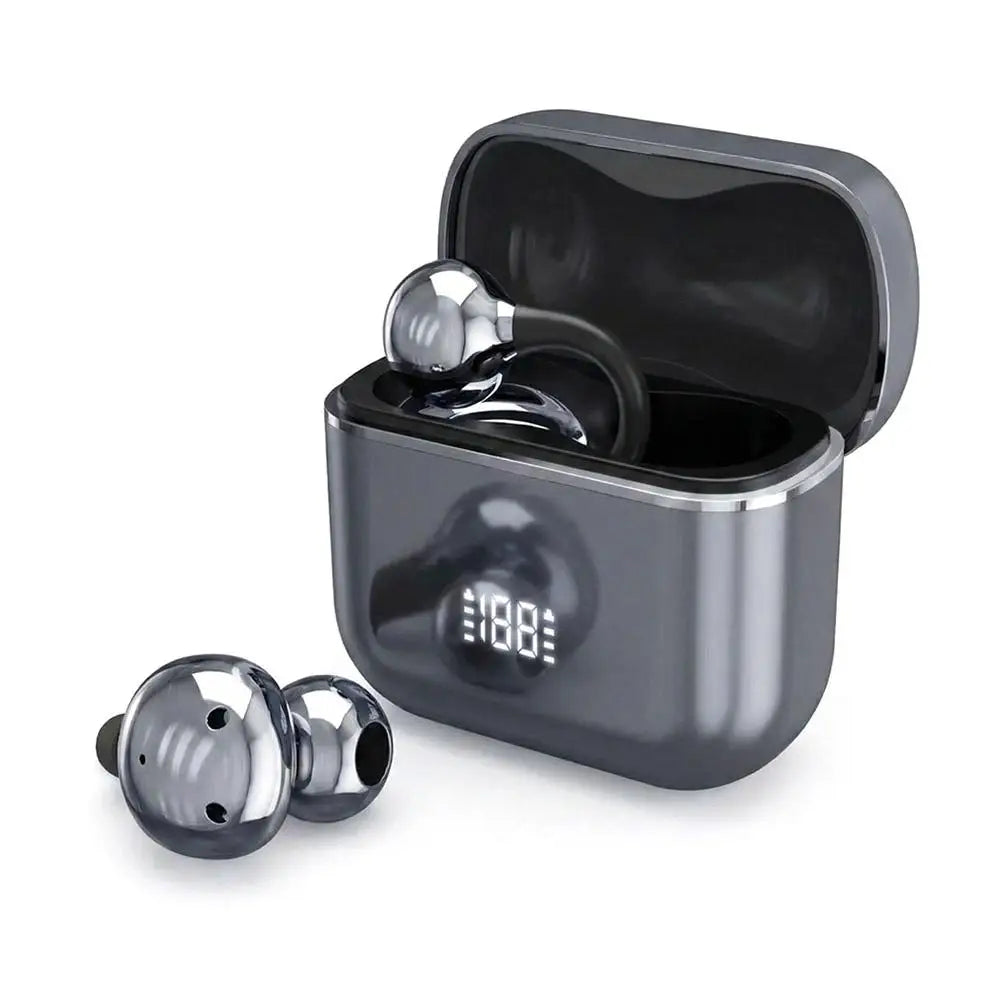 GRWIBEOU N39 Open-Ear Clip Bluetooth 5.4 Earbuds | 50Hr HiFi