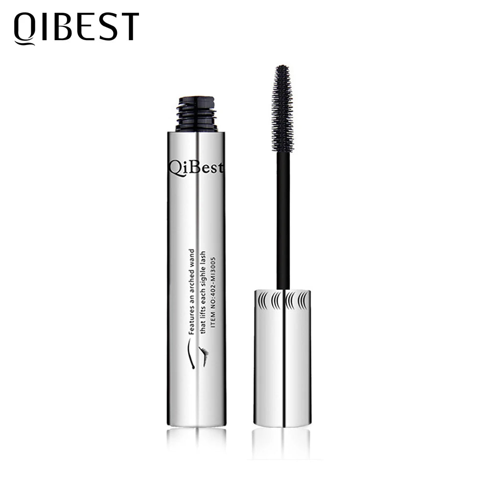 QIBEST Cosmetics 1/3/5 pcs Black Mascara Lengthens Eyelashes Extra Volume Waterproof Natural Lashes Female Professional Makeup Peaceful Pleasures Health and Wellness Q2504-no box(1ps) China Mainland