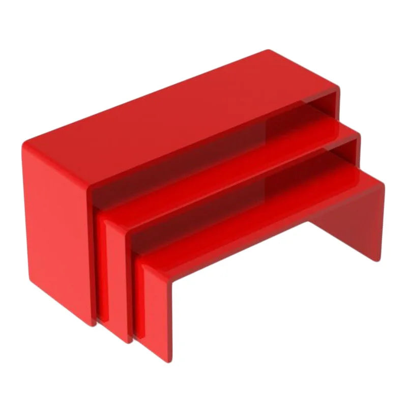 Acrylic Display Stand Jewelry Showcase Storage Rack Shelf Holder