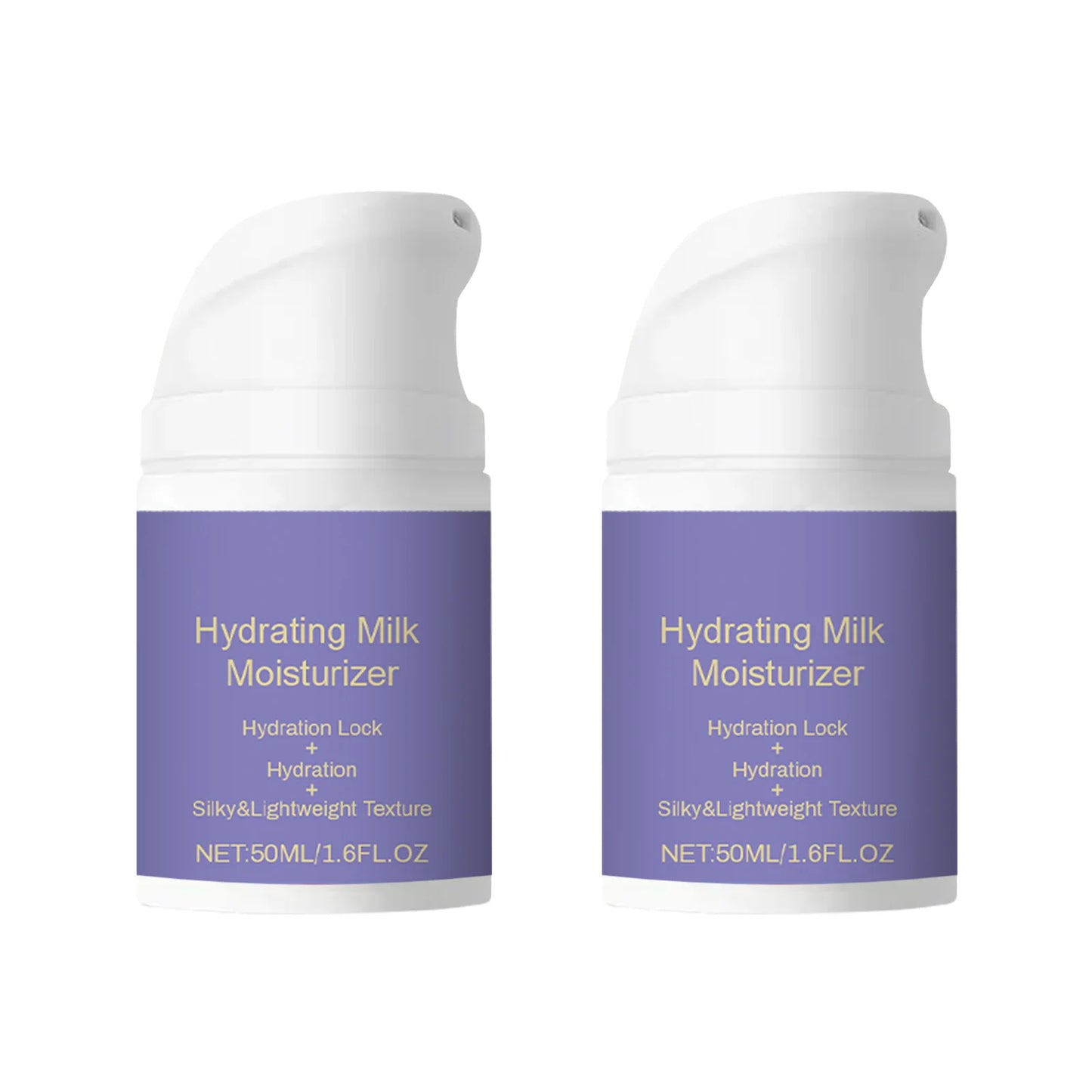 Hydrating Milk Moisturizer 50ml Deep Moisture Cream Shea Butter & Glycerin Repair Barrier Fade Fine Line Non-Greasy for All Skin Peaceful Pleasures Health and Wellness 100ml