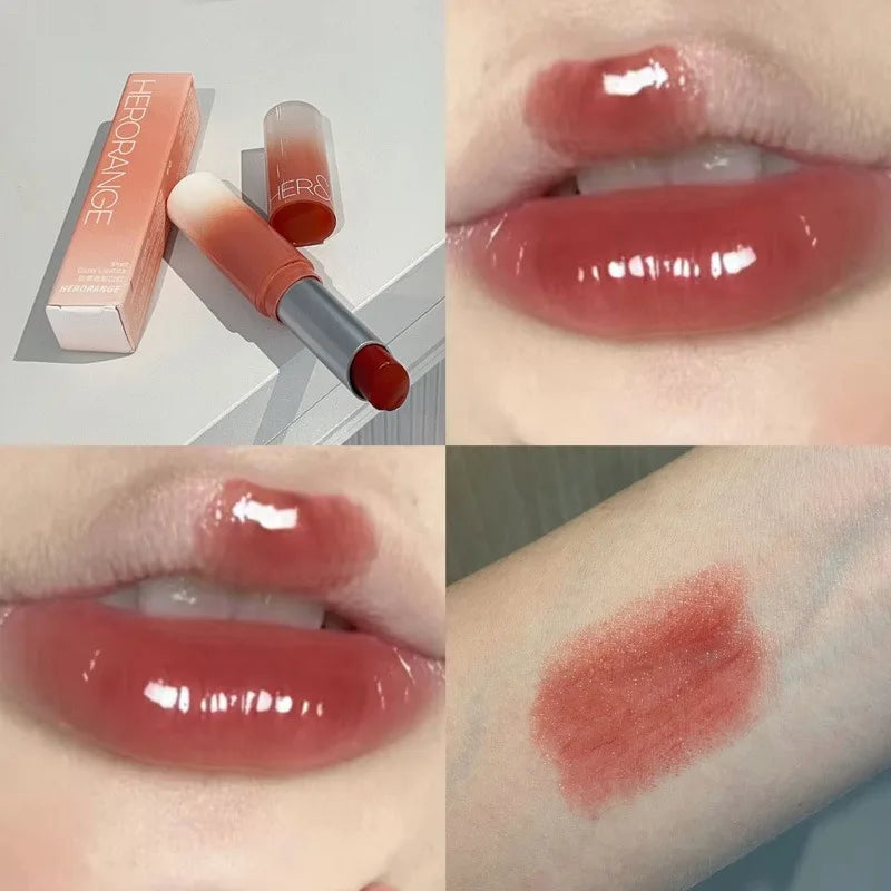 Mirror Gloss Lip Tint | Jelly Cherry Red Moisturizing Lipstick