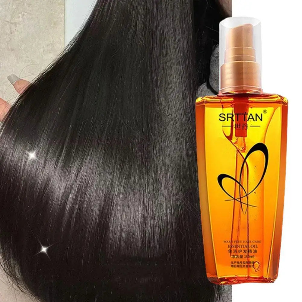 Eelhoe Moroccan Argan Oil Hair Serum – Frizz & Split End Repair