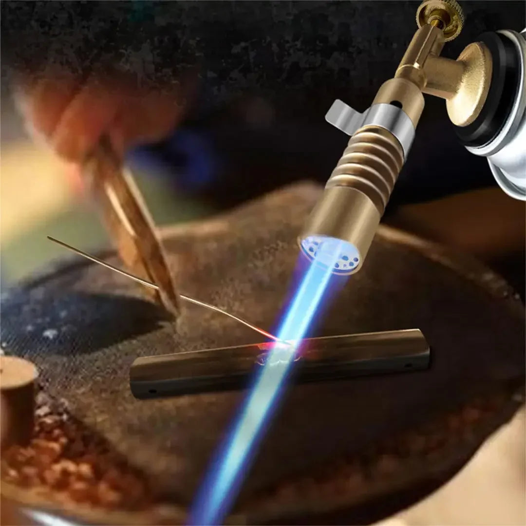 Portable Butane Torch – Adjustable Flame for BBQ & Camping