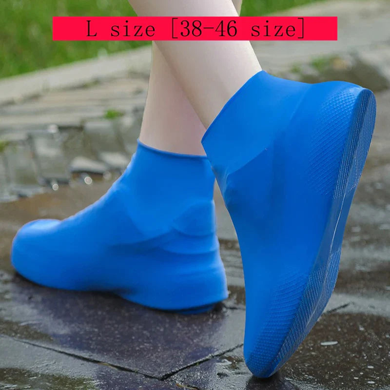 Latex Waterproof Rain Boot Covers – Non-Slip & Reusable