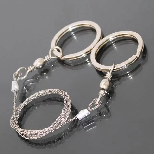 Portable Wire Hand Saw | Stainless Steel Survival Camping Saw