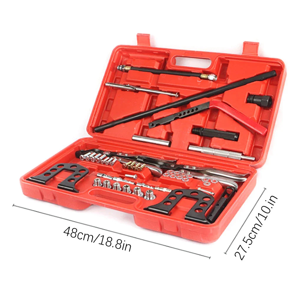 48pc Cylinder Head Valve Spring Compressor Kit | OHV & OHC