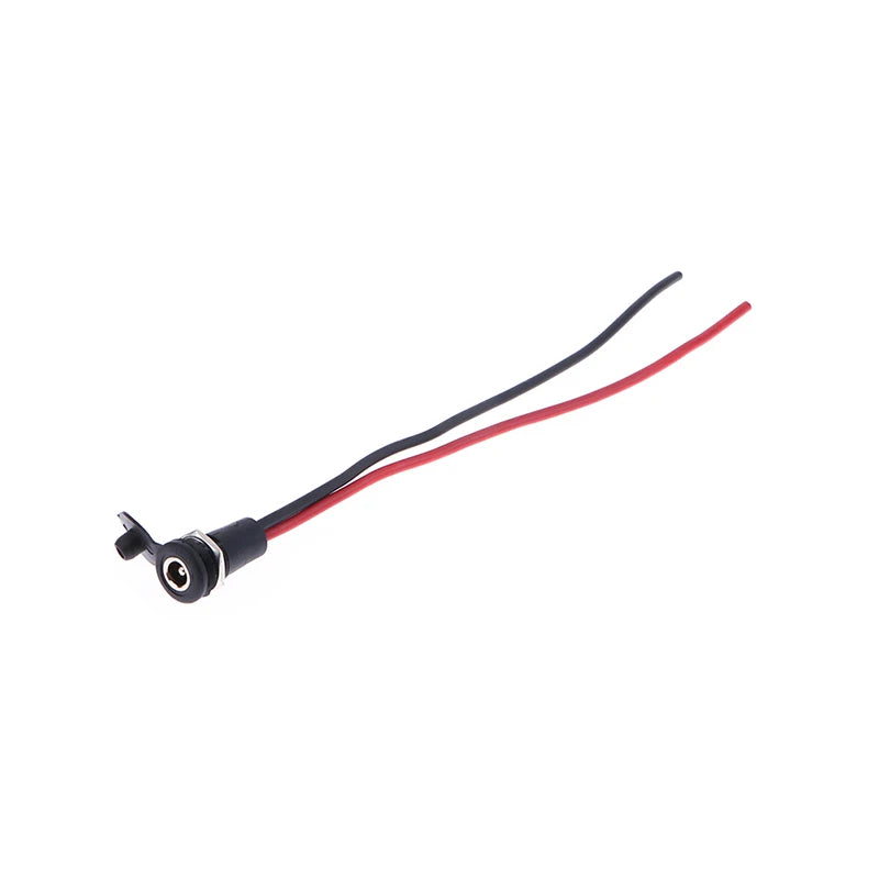 1Pc DC power Female With Cable Wired 5.5 * 2.1 5.5*2.5mm DC Socket High Current All Male Female Power Plug Contor Peaceful Pleasures Health and Wellness D2.5
