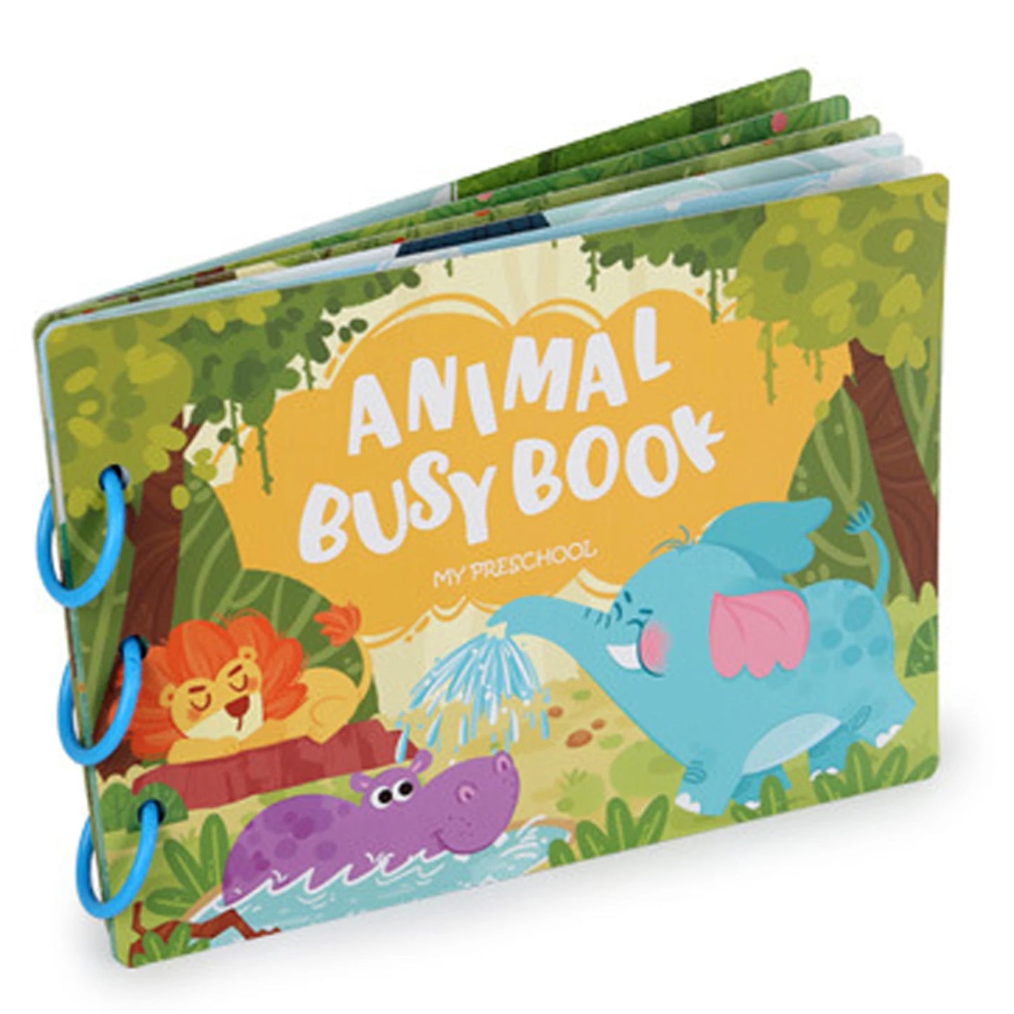 Kids Farm Letter Sticker Book – Reusable Montessori Busy Book