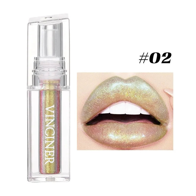 7 magical lip glosses, plump moisturizing and color-changing lip gloss, non-distorted aurora colorful lip gloss Peaceful Pleasures Health and Wellness 02