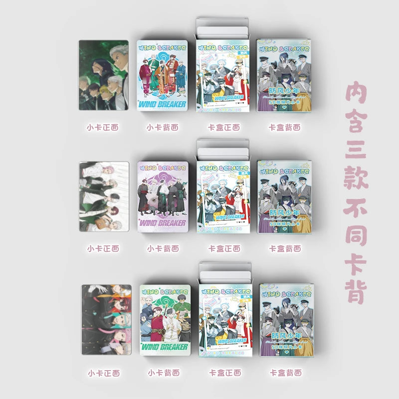 Wind Breaker Lomo Cards Anime Photocards Haruka Sakura Hajime Double