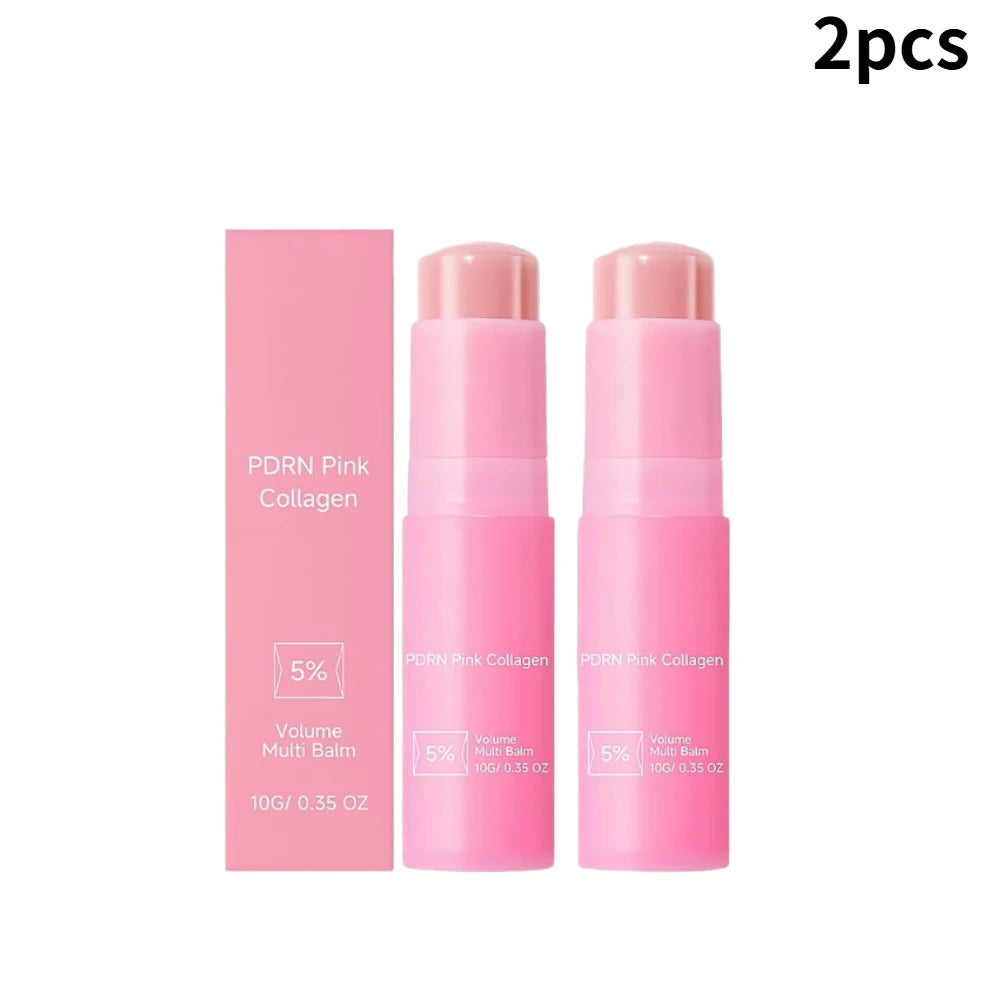 Collagen Pink Multi Balm Stick – Hydrating Lifting Facial Cream