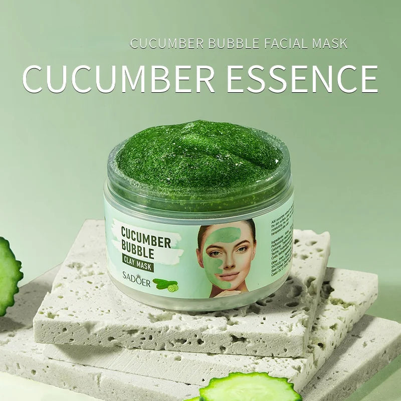 SADOER Cucumber Bubble Mask – Moisturizing All Skin Types