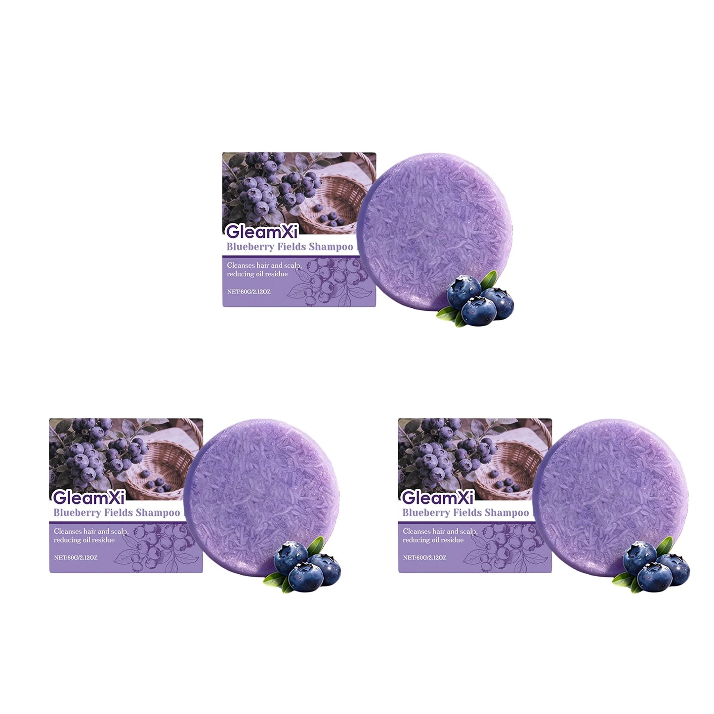 Gentle Cleansing Shampoo Bar Hydrating Strengthen Hair Roots Scalp Treatment Shiny Hair Lasting Fragrance Smoothing Shampoo Soap Peaceful Pleasures Health and Wellness 180g boxed