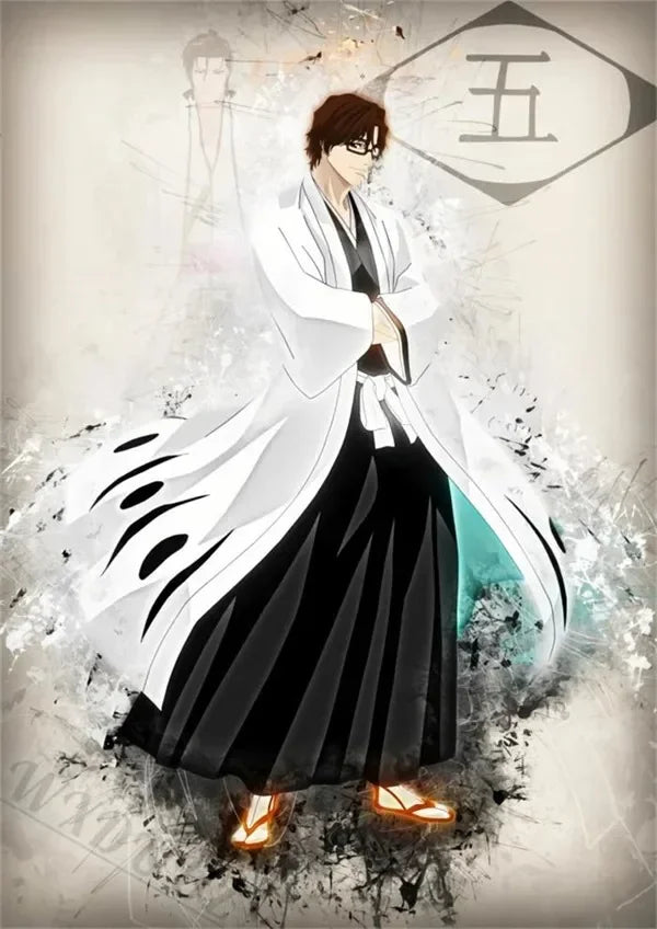 Bleach Anime Canvas Wall Art Poster | Living Room Décor Print