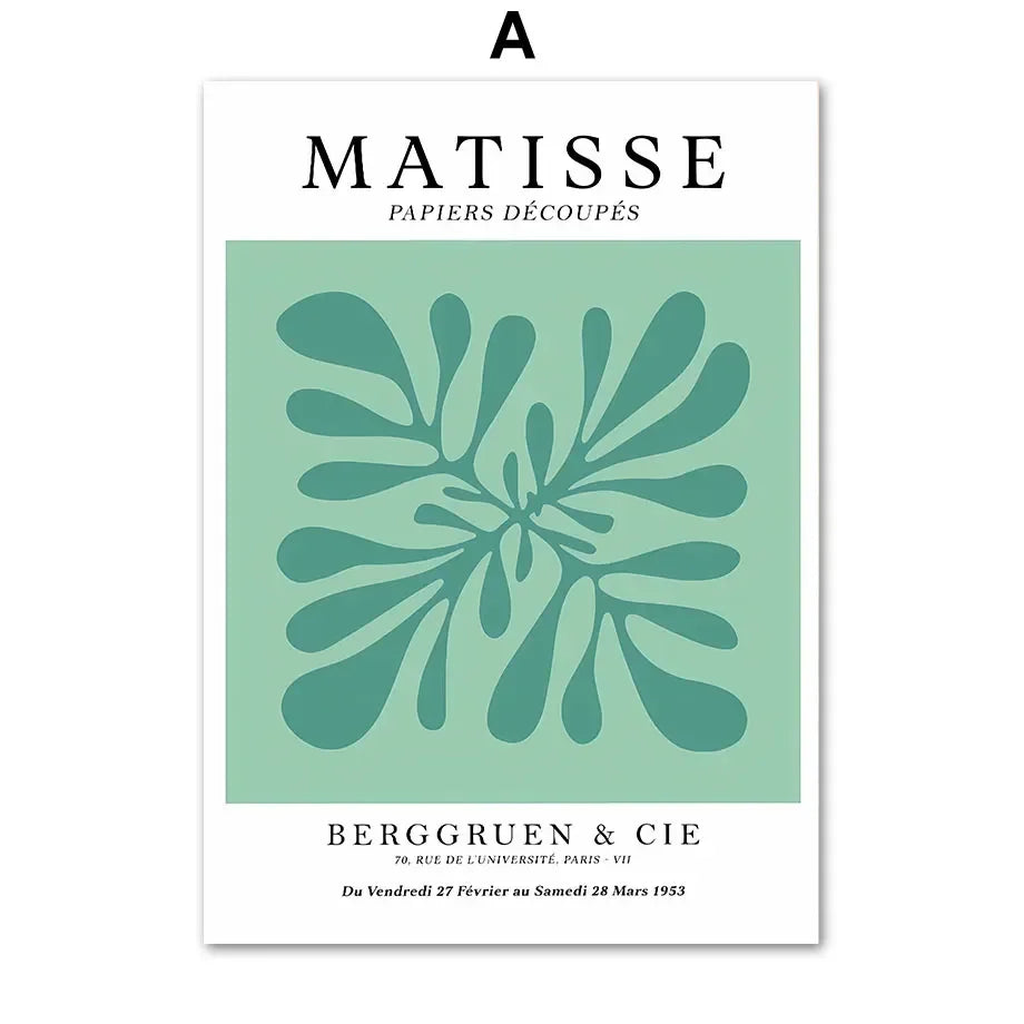 Retro Geometric Abstract Flower Canvas Wall Art HD Print Canvas Wall Art Peaceful Pleasures Health and Wellness A 20x30cm Unframed