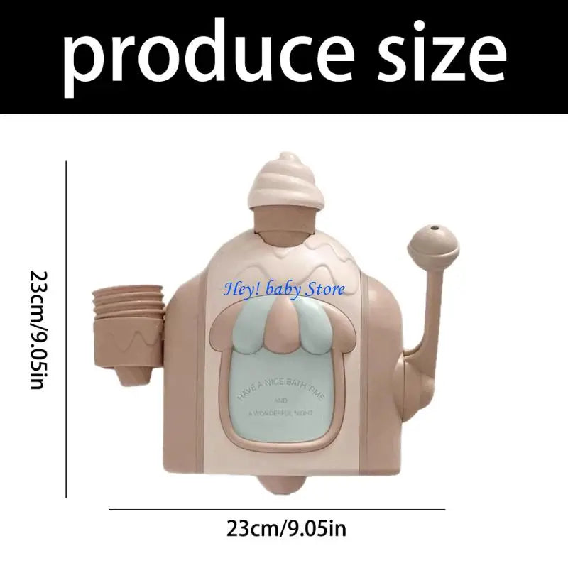 Ice Cream Bubble Maker Bath Toy for Kids – Fun Foam Play