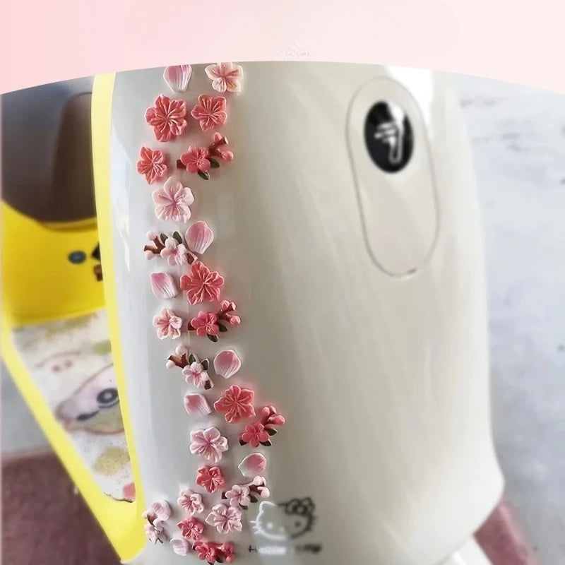 3D Cherry Blossom Resin Car Stickers 32/64pcs – Sakura Decals