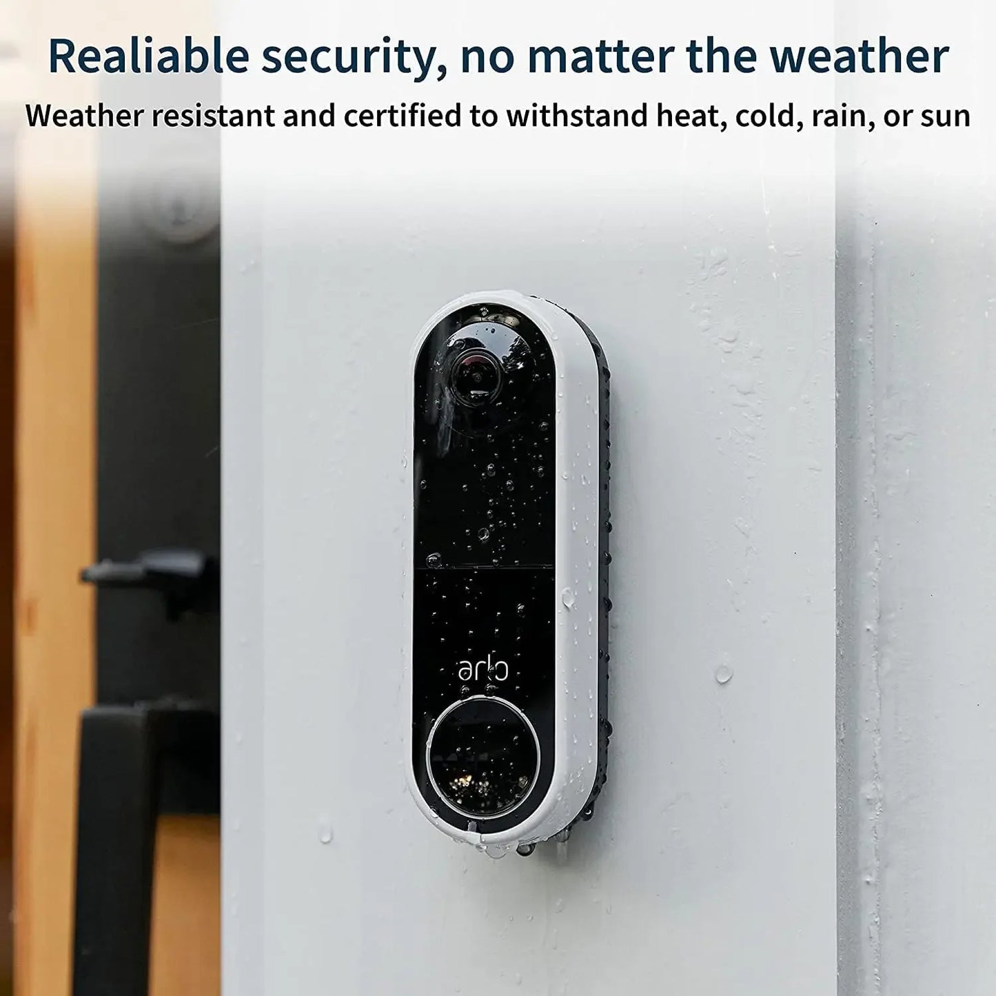 Wire-Free Video Doorbell with HD, Night Vision, Two-Way Audio, Easy Setup for Home Security Peaceful Pleasures Health and Wellness