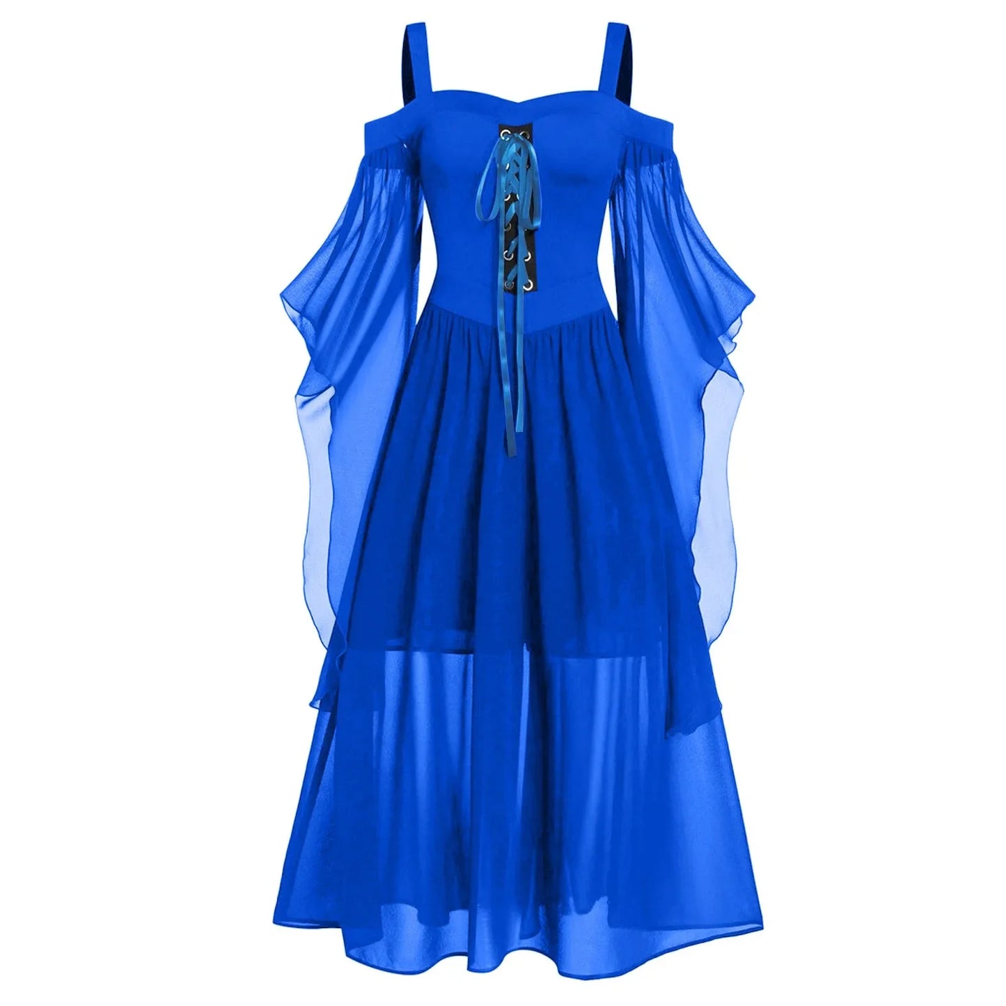 Women's Medieval Witch Gothic Dress | Plus Size Halloween Costume