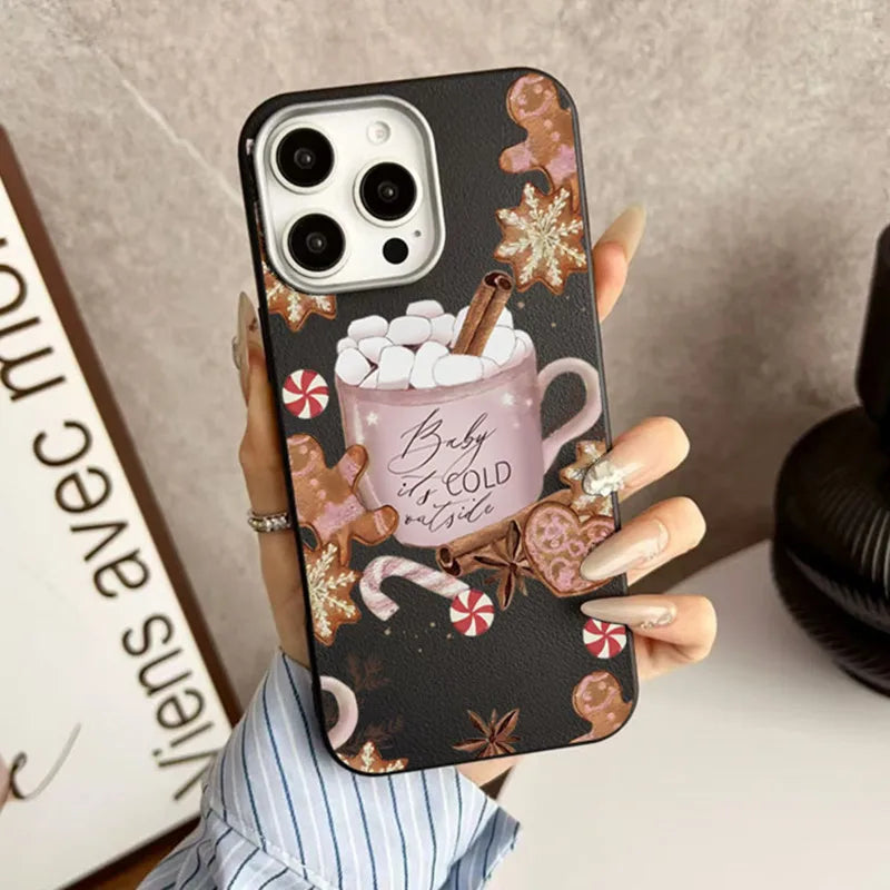 Christmas Coffee Phone Case for Xiaomi 14T 13T | Soft TPU Cover