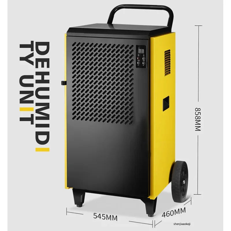 138L/Day Industrial Commercial Dehumidifier Smart Air Dryer 220V