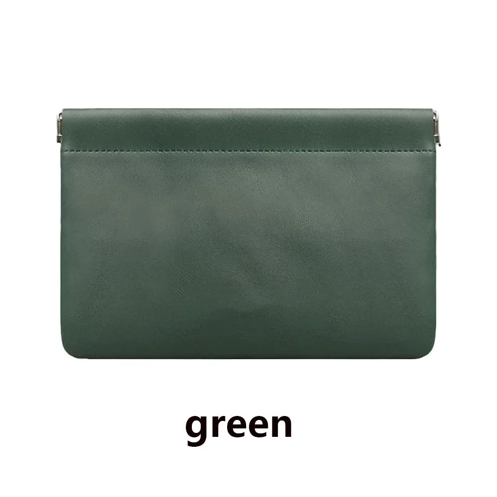 PU Leather Waterproof Storage Bag | Cosmetic & Jewelry Organizer