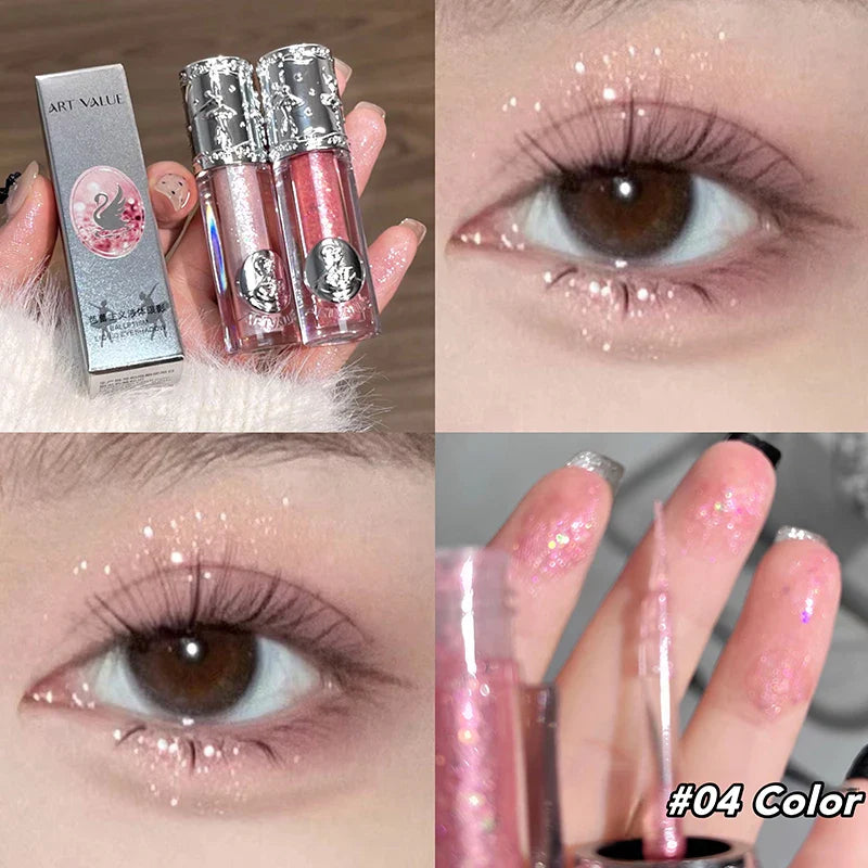 Art Value Glitter Liquid Eyeshadow – 5 Shimmer Shades | Korean