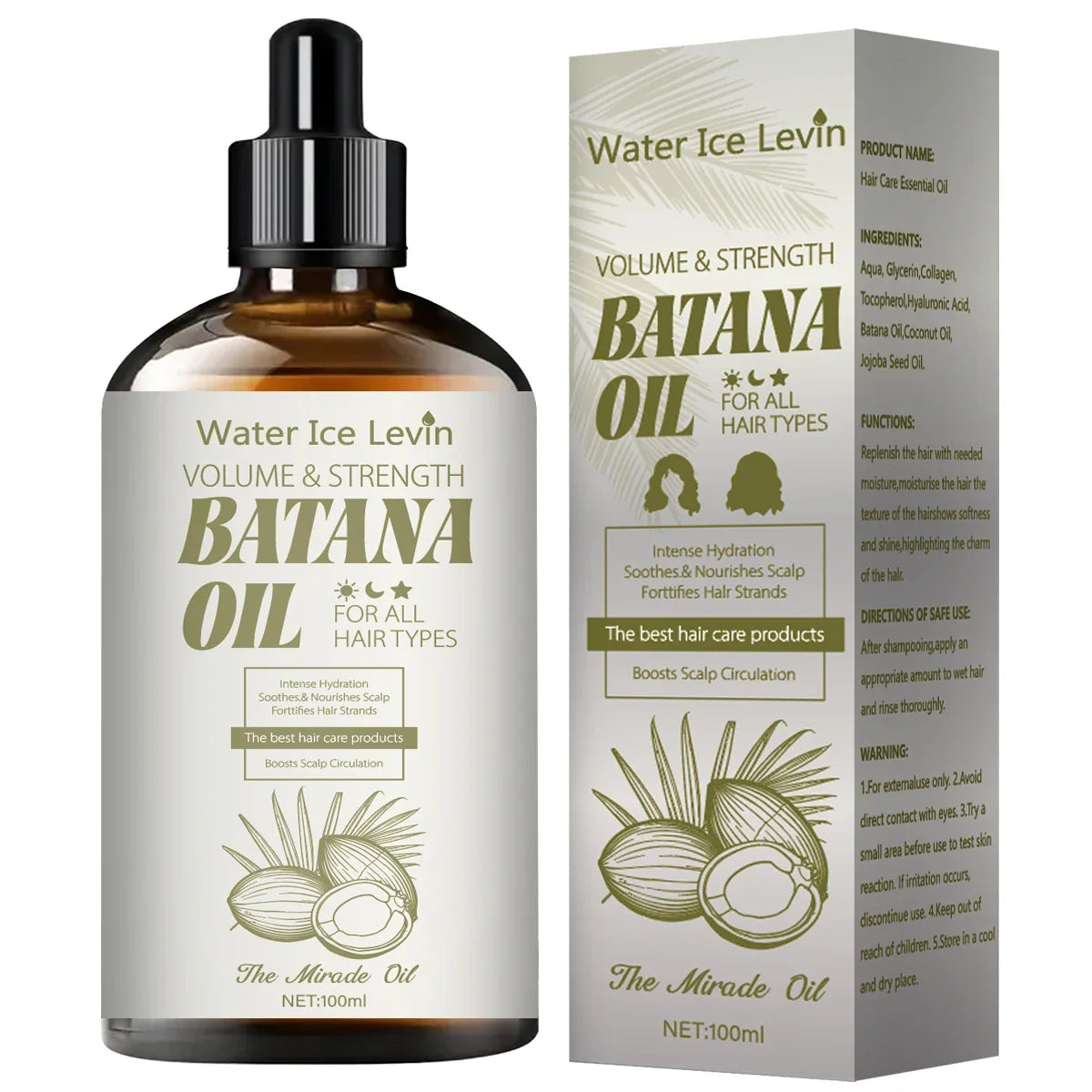 Batana Oil Hair Treatment – Volumizing, Strengthening & Moisturizing