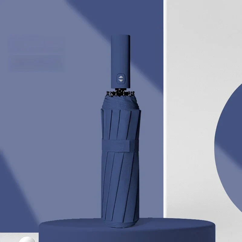 Morandi Auto Folding Umbrella – UV & Rain Protection