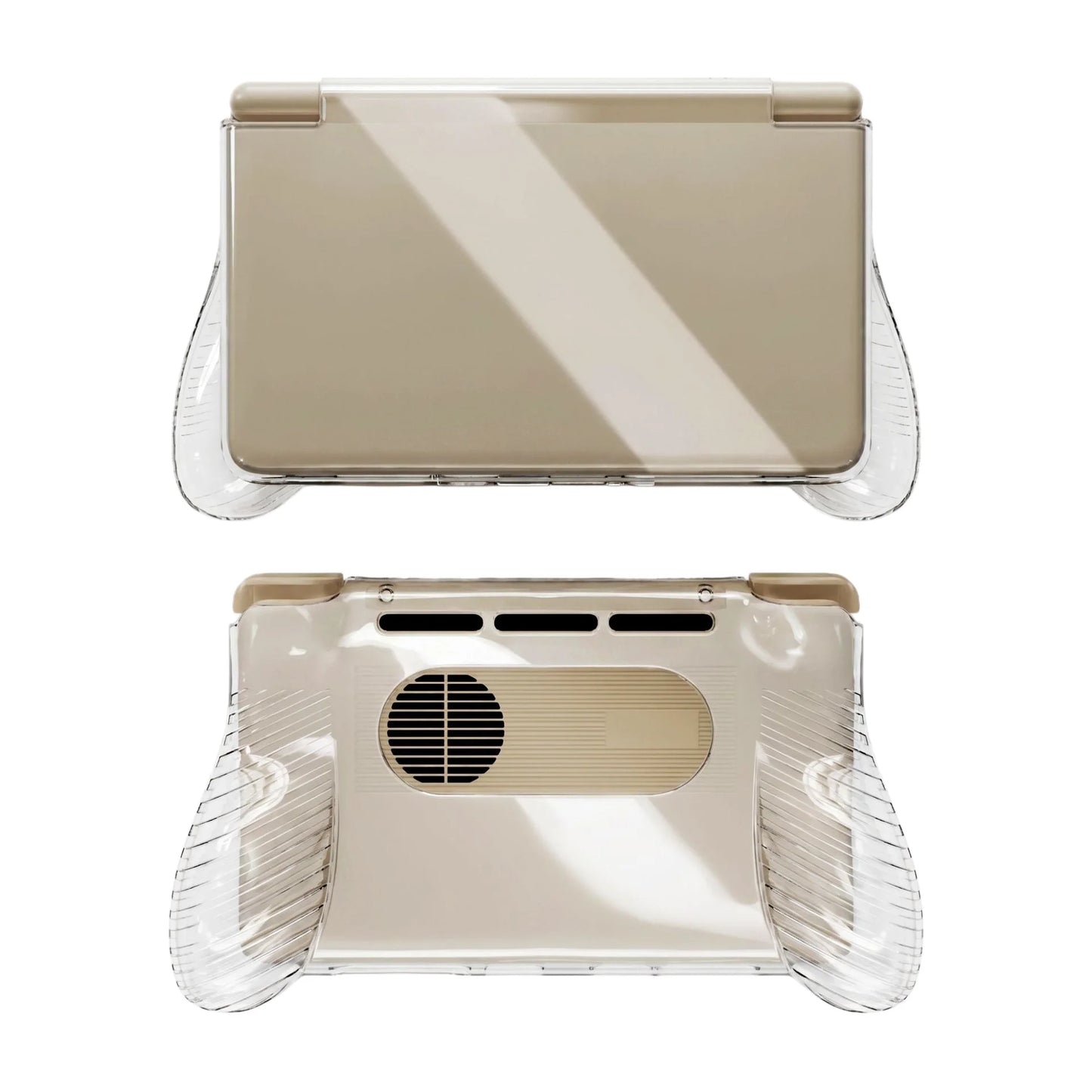 Beautiful Appearance Suitable For AYN THOR Game Console Protective Cover TPU Cooling Transparent Anti-Drop Case Peaceful Pleasures Health and Wellness