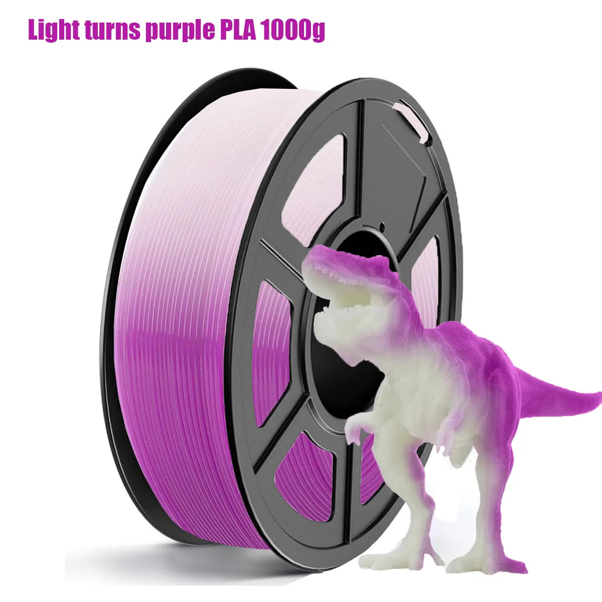 UV & Temp Color-Changing PLA Filament ±0.02mm | FDM 3D Printer