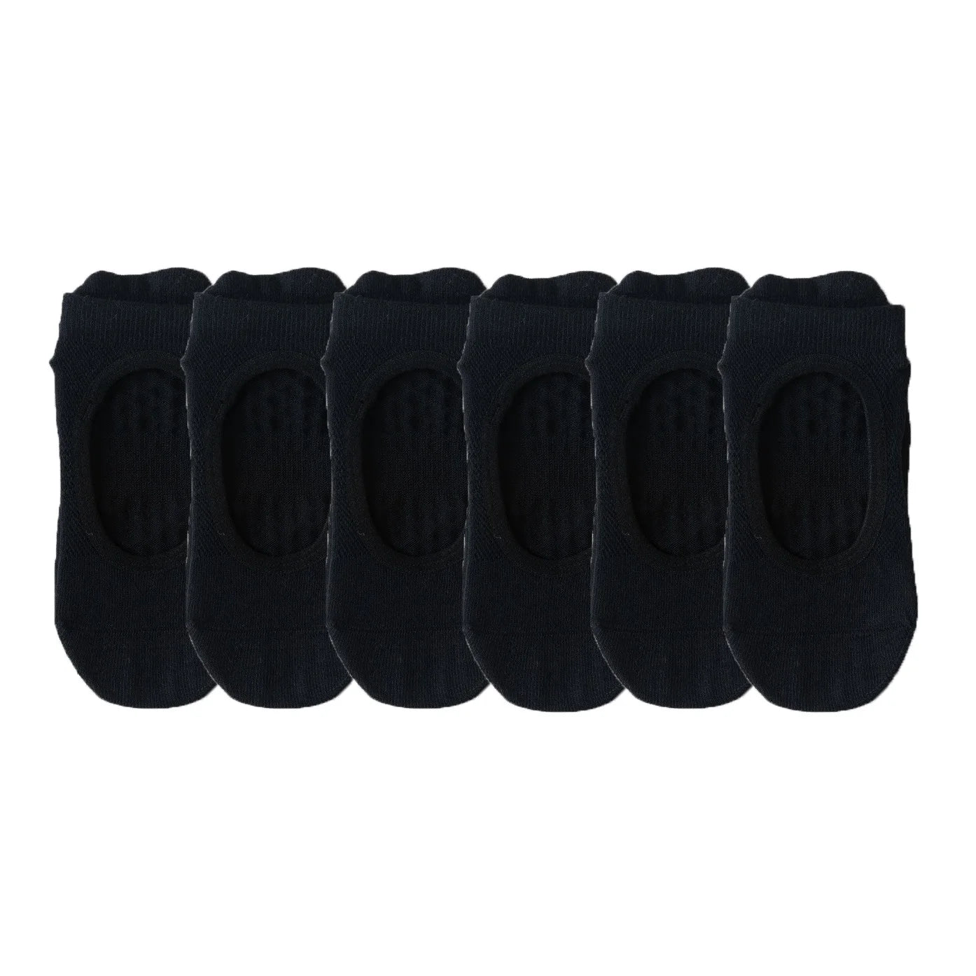 1/6_Pairs Women'S Yoga Socks Non-Slip Pilates Dance Socks Non-Slip Floor Slippers With Handles For Gym Indoor And Fitness Ballet Peaceful Pleasures Health and Wellness 6Pairs 2